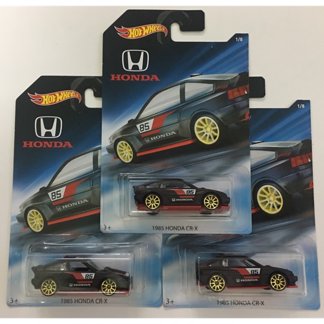 Hot Wheels Honda Cr X Black Pcs Shopee Malaysia