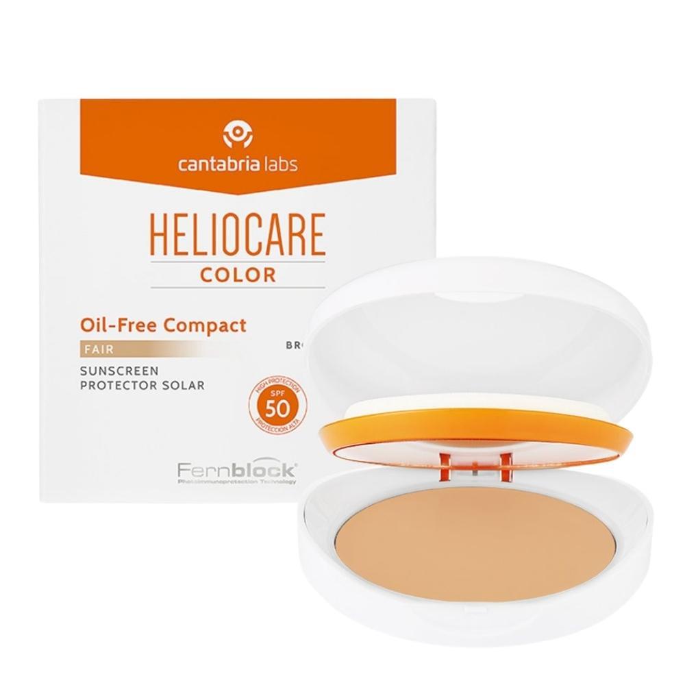 HELIOCARE Compact Oil Free Powder SPF 50 Fair EXP 6 2024 Shopee