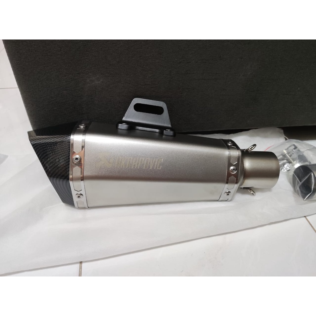 Motorcycle Exhaust Universal 51mm Akrapovic Akrapovic Muffler Copy 1 1