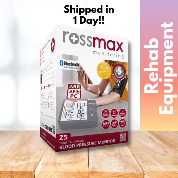 READY STOCK Rossmax Blood Pressure Monitor Z5 With PARR