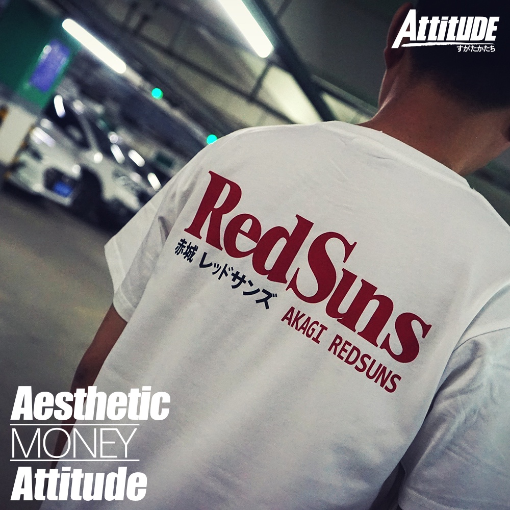 Attitude ATTITUDE Japan JDM Modified Initial D Akagi REDSUNS Red Sun