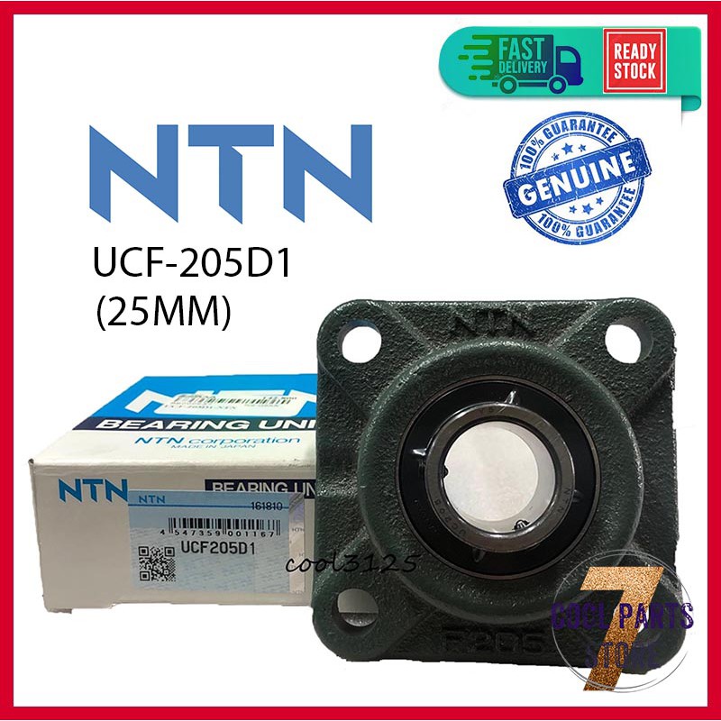 UCF205 25mm 1 NTN Square Flange Pillow Block Bearing NTN Japan UCF