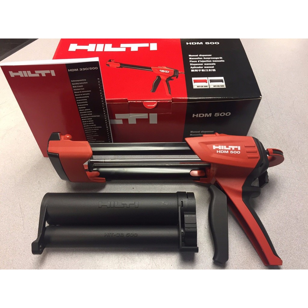 Hilti Hit Re V Injectable Epoxy Mortar With Dispenser Foil Packs