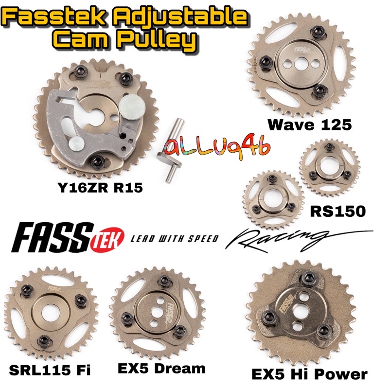 Fasstek Racing Adjustable Timing Gear Adjustable Cam Pulley Yamaha