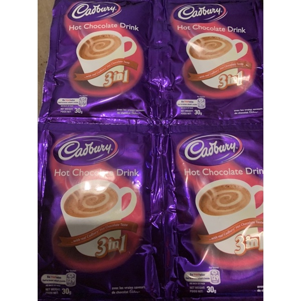 Africa Cadbury Hot Chocolate Drinks G Sachet Shopee Malaysia