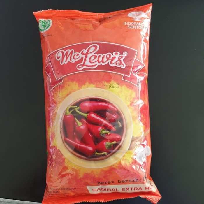 Mclewis Extra Hot Sambal Mclewis Extra Hot 1 Kg Shopee Malaysia