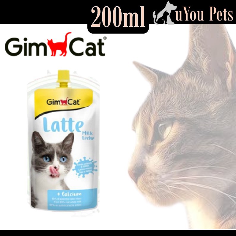 GimCat Latte Milk Calcium For Cat 200ml Shopee Malaysia