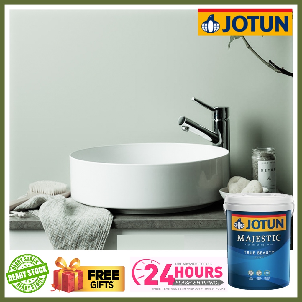 JOTUN 6013 SAGE GREEN Majestic True Beauty Sheen 5 Liter Cat Dalam