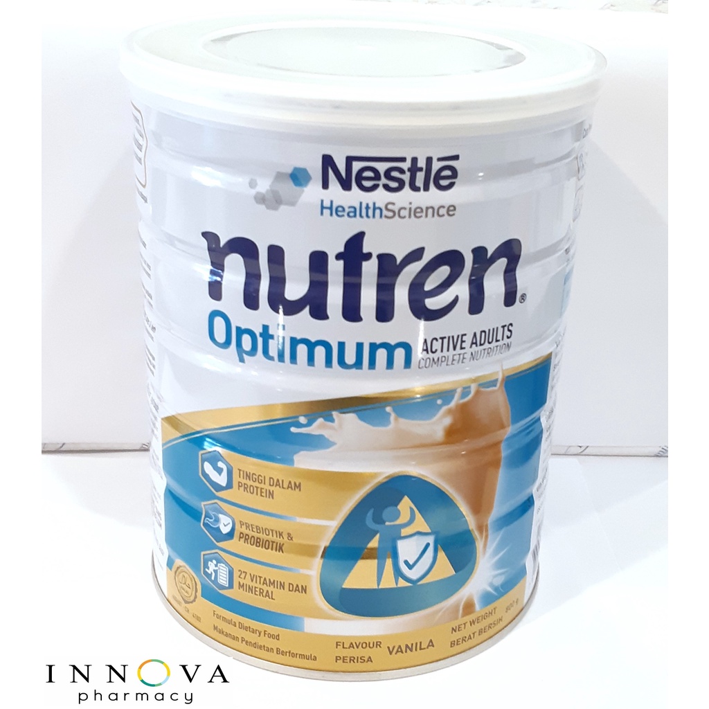 NUTREN OPTIMUM VANILLA 800G EXP OCT 2023 Shopee Malaysia