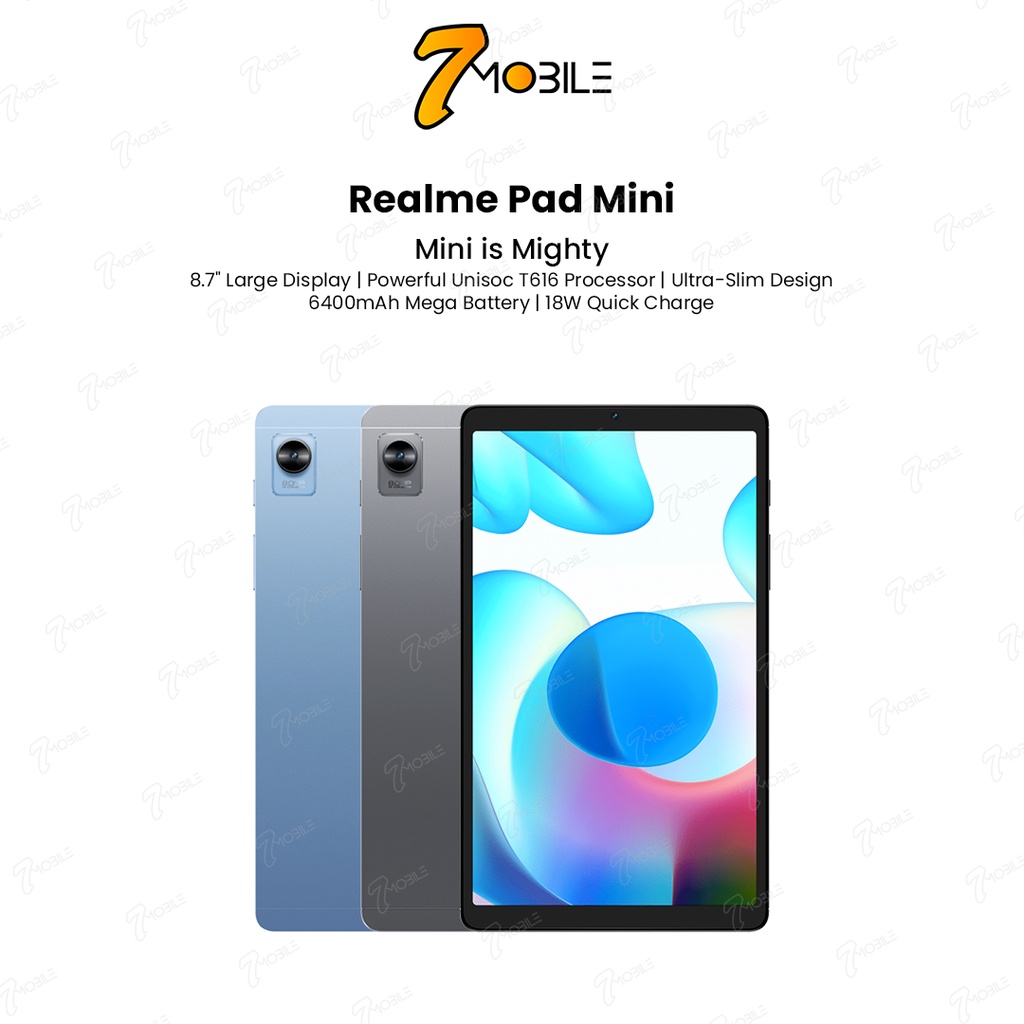 Realme Pad Mini 4G LTE 4GB RAM 64GB ROM Original Realme Malaysia