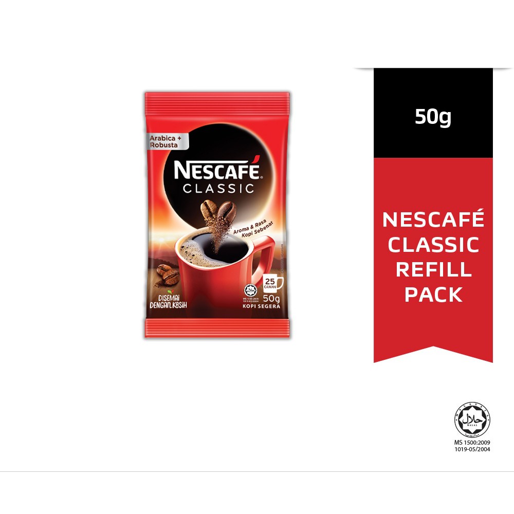 Nescafe Classic Refill Pack G Shopee Malaysia