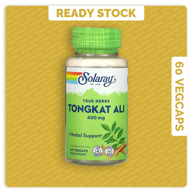 Ready Stock Exp Solaray Tongkat Ali Mg Vegcaps