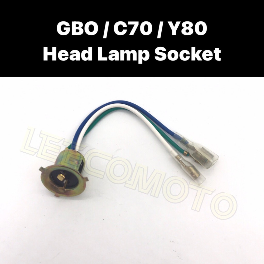 Yamaha Y Y Y Gbo C Head Lamp Socket Socket Head Lamp Socket