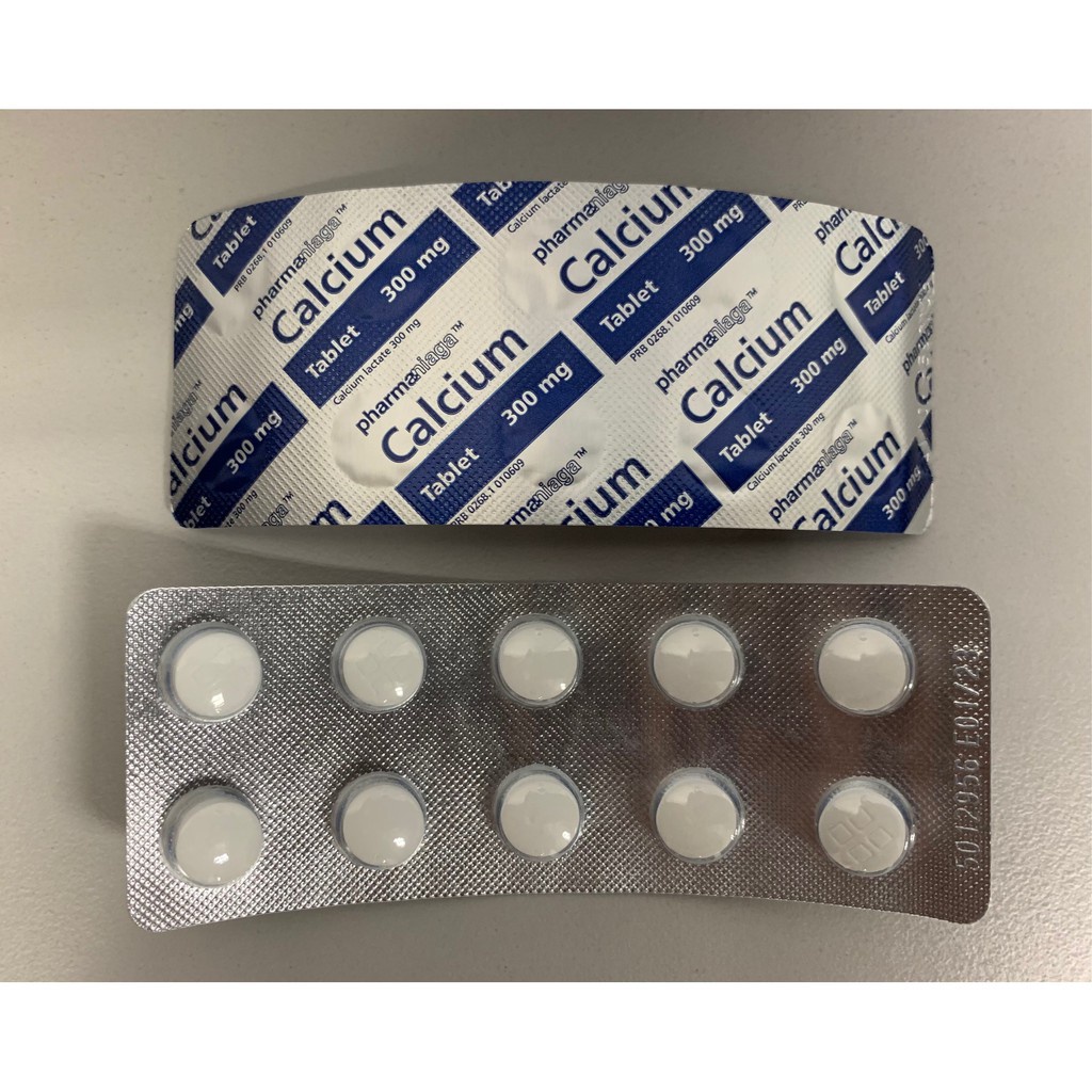 Pharmaniaga Calcium Lactate Mg S Shopee Malaysia