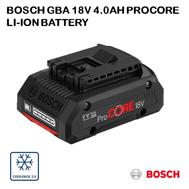 BOSCH GBA 18V 4 0AH PROFESSIONAL PROCORE LI ION BATTERY PACK Shopee