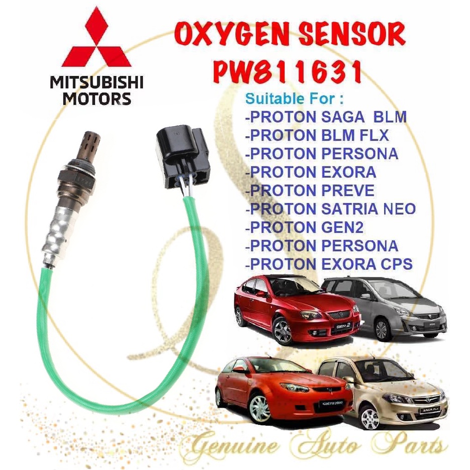 MITSUBISHI Oxygen Sensor O2 Exhaust Proton Gen 2 SAGA BLM BLM FLX