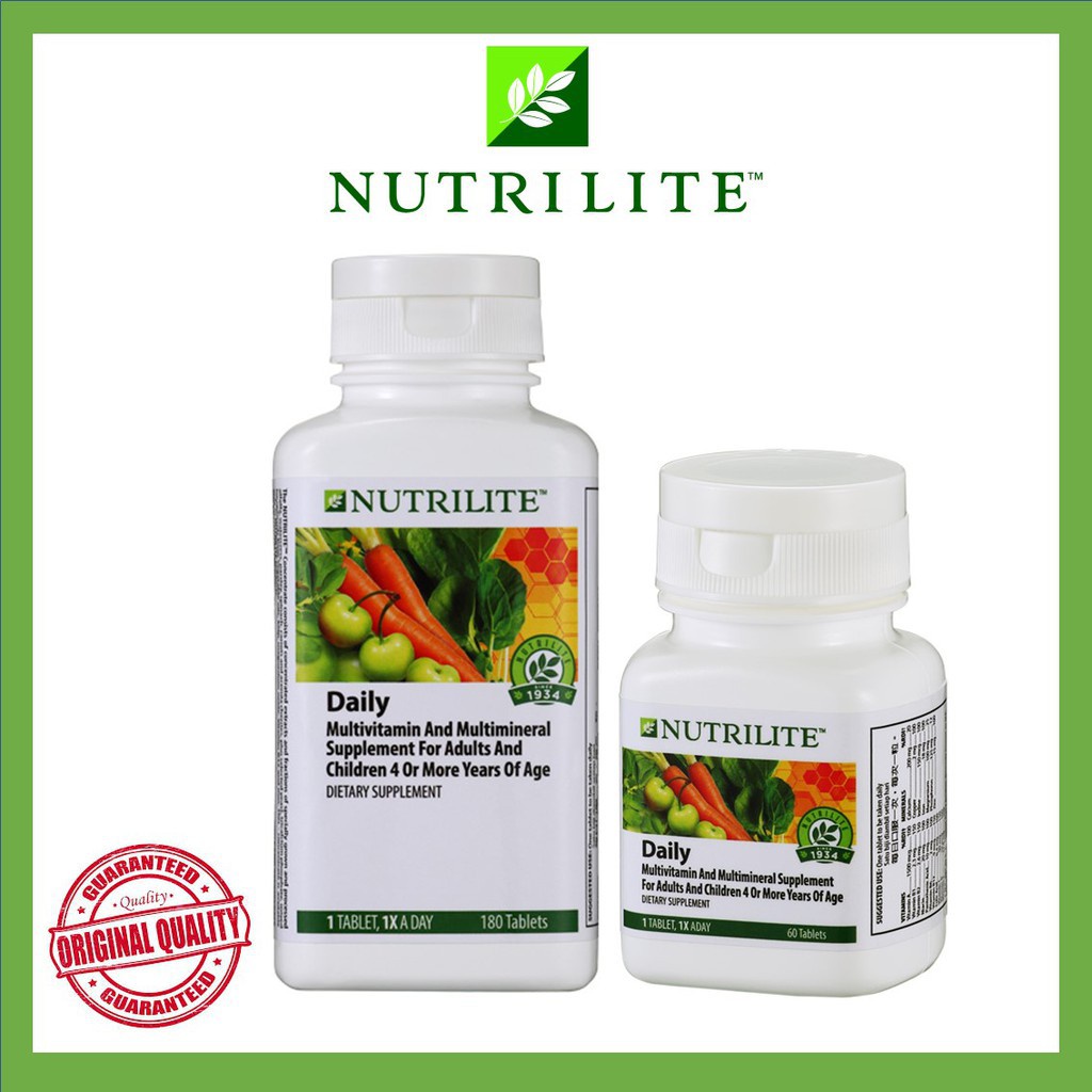 Nutrilite Daily AMWAY Shopee Malaysia