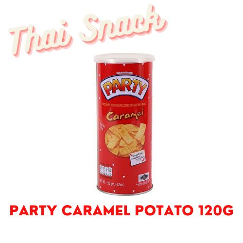 Party Caramel Sweet Potato Chips 120g Coated With Butter Caramel