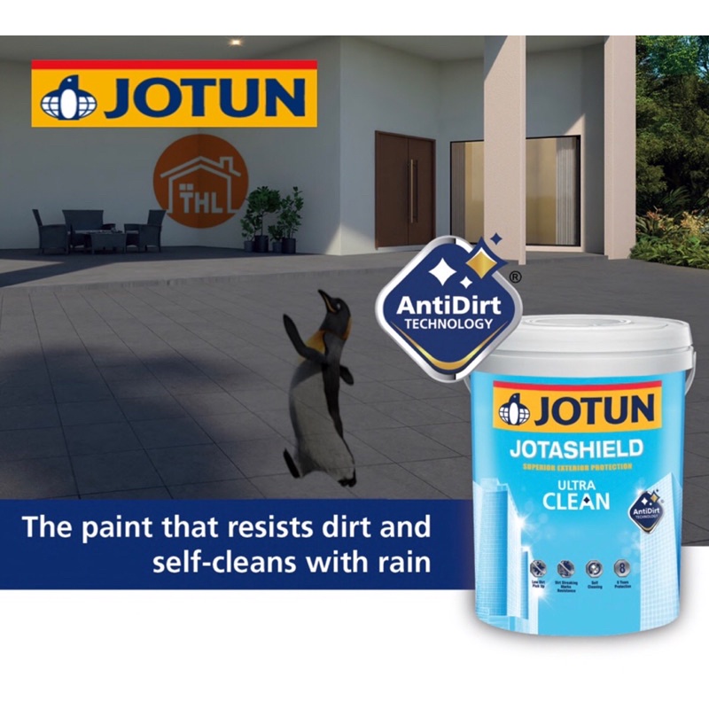 Jotun Jotashield Ultra Clean L Antidirt Technology Self Cleaning