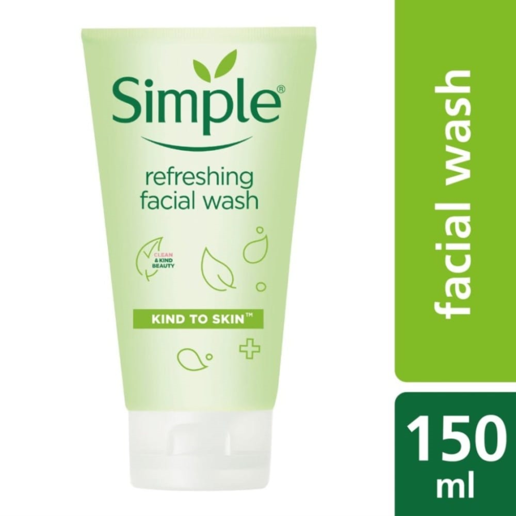 Simple Kind To Skin Refreshing Facial Wash Gel Ml Shopee Malaysia