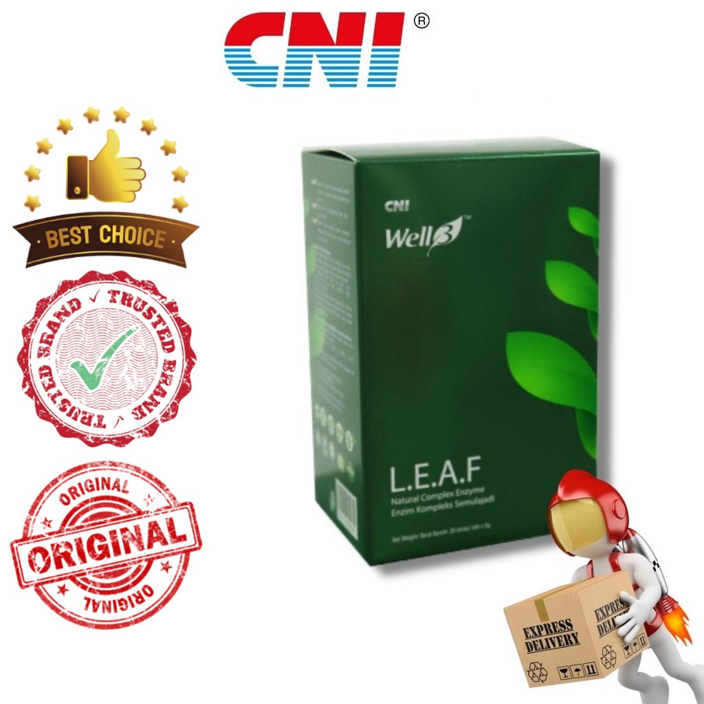 CNI Well3 L E A F Life Enzyme Advanced Formula 30s Enhance Gastro