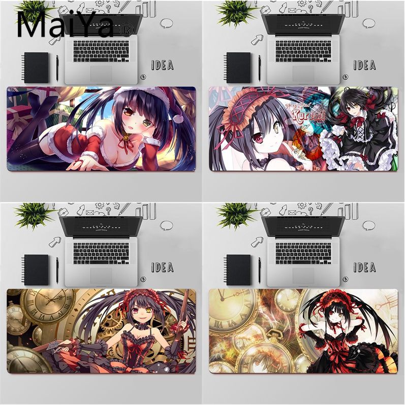 Nightmare Tokisaki Kurumi Date Alive MousePads Computer Laptop Anime