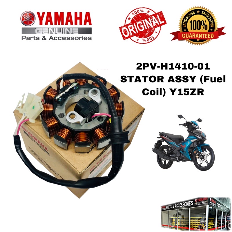 YAMAHA Y15ZR STATOR ASSY FUEL COIL MAGNET COIL 2PV H1410 01 100