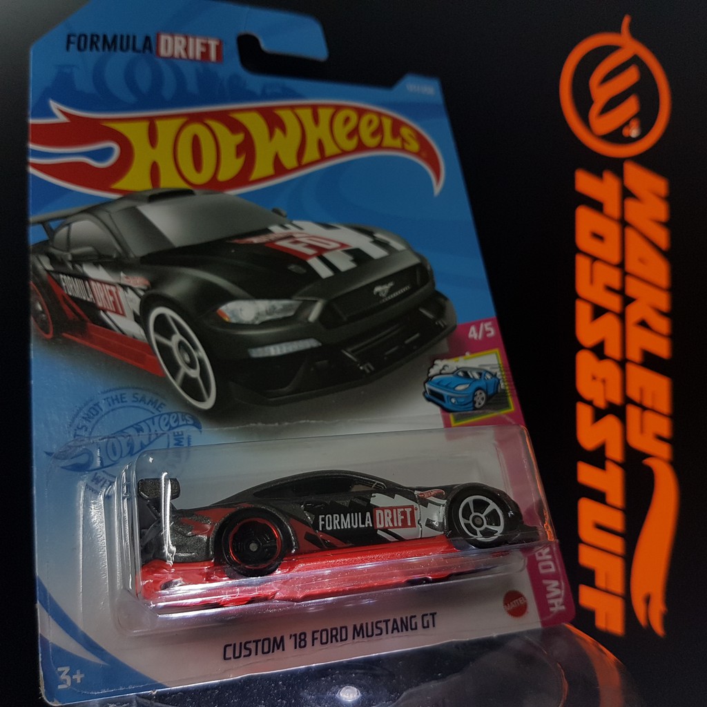 Hot Wheels HW DRIFT FORMULA DRIFT CUSTOM 18 FORD MUSTANG GT Shopee