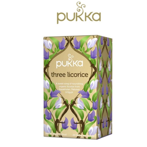 Pukka Three Licorice 20 Sachets ORGANIC Certified Shopee Malaysia