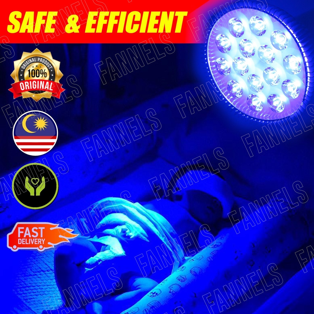 Ready Stockneonatal Jaundice Phototherapy Led Blue Light Lamp Home