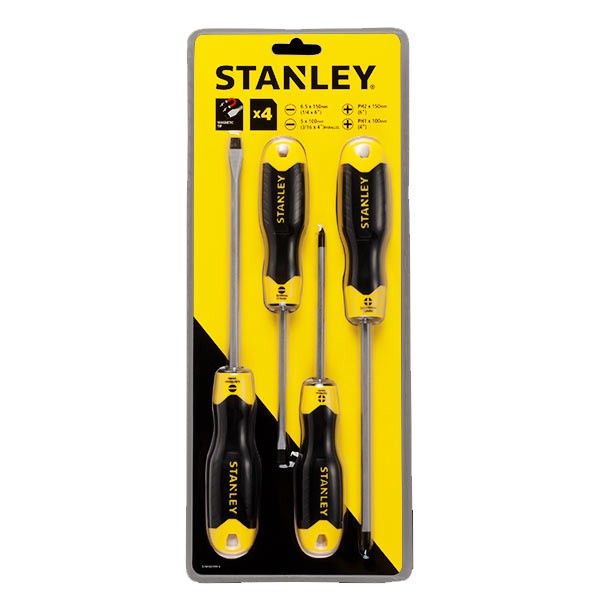 STANLEY 4 PCS C GRIP SCREWDRIVER SET STHT 66671 Shopee Malaysia