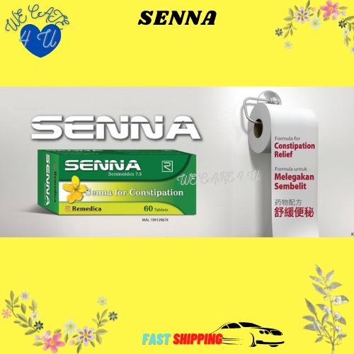 Ubat Sembelit Senna Mg Tablet S Relieve Constipation Generik