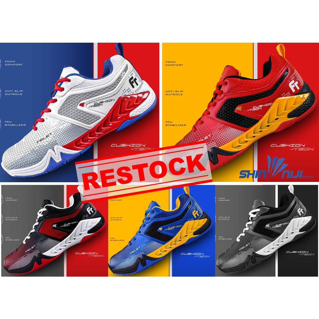 Felet Badminton Shoes Boost Ranger Boost Shopee Malaysia