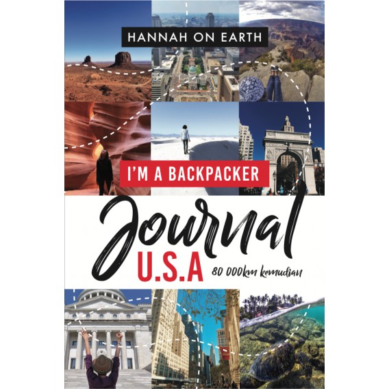 Buku Travel Bahasa Melayu Im A Backpacker Journal Usa Amerika