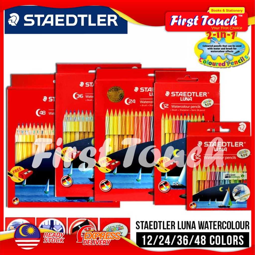 STAEDTLER Luna Watercolour Pencil Colour Pencil 12S 12L 24L