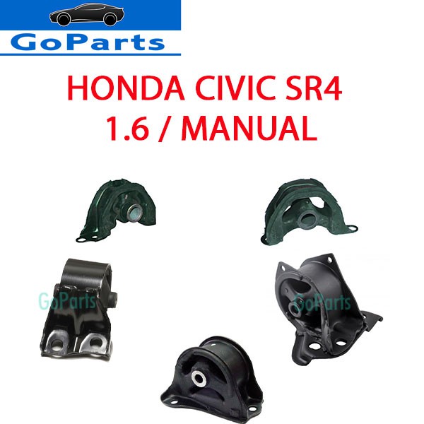 HONDA CIVIC EG SR4 1 6 MANUAL ENGINE MOUNTING SET 5PCS Shopee Malaysia