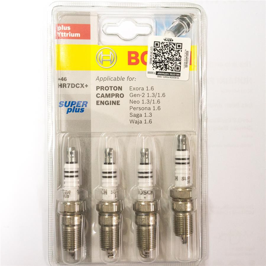 Bosch Spark Plug Hr Dcx Bpr Ef Pcs Proton Gen Persona Saga