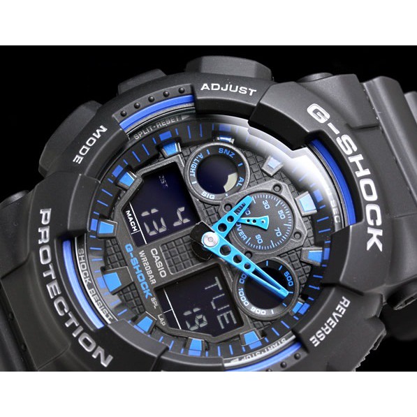 Watch Casio G SHOCK GA100 1A2 ORIGINAL Shopee Malaysia