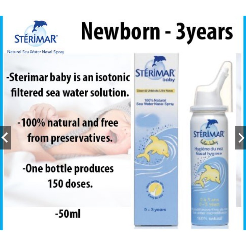 STERIMAR BABY NASAL SPRAY 50MLor 100ml Shopee Malaysia