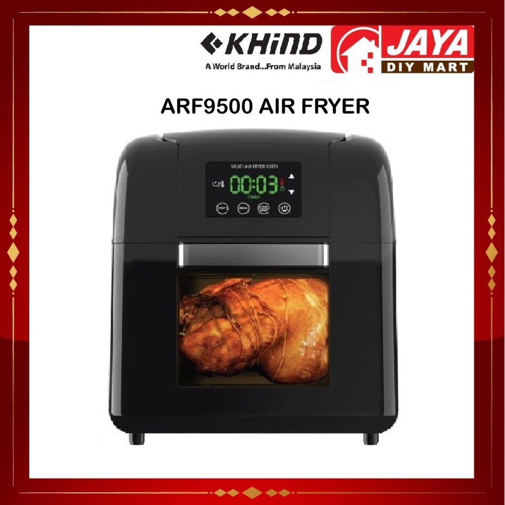 Ready Stock Khind Arf Air Fryer Oven With L Rotisserie