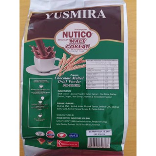 YUSMIRA KOKO TAMAR NUTICO KOKO TAMAR MALT COKLAT PREMIX 1kg Ready