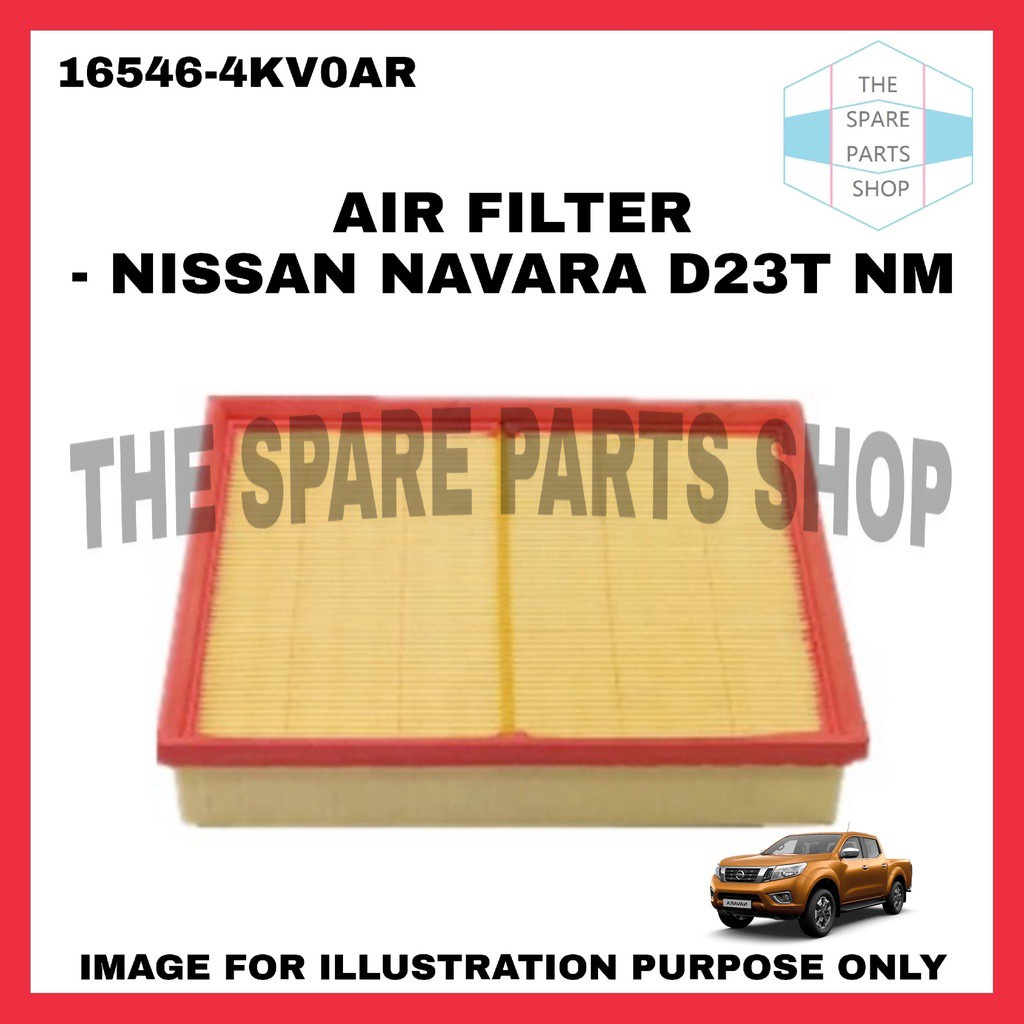 Nissan Navara D T Nm Air Filter Brand Paraut Shopee Malaysia