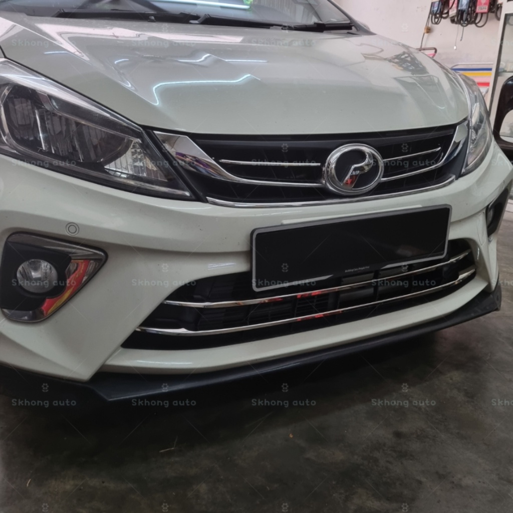 Perodua Myvi 2018 2020 Gen3 Chrome Front Grille Garnish Gear Up Myvi