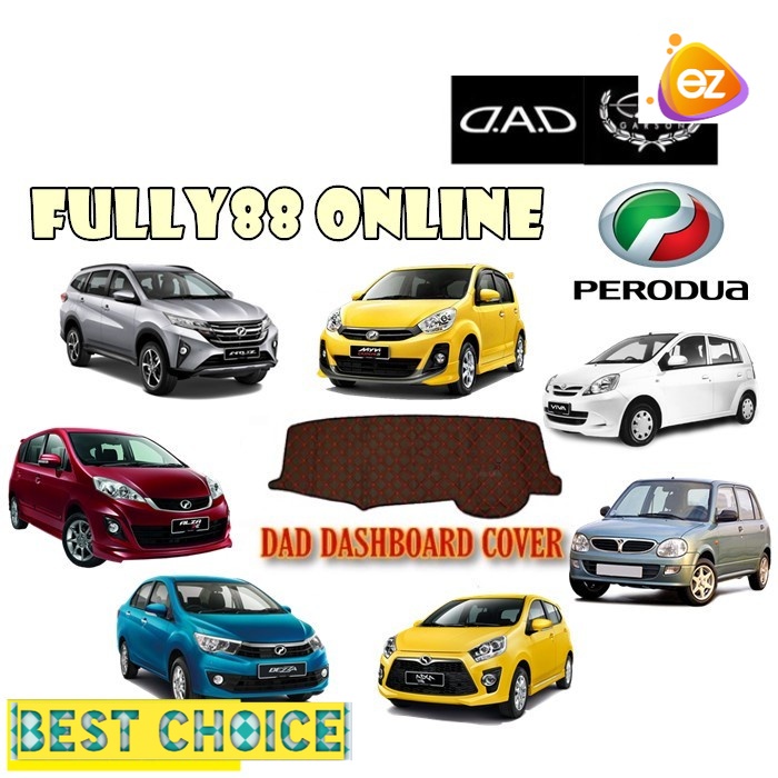 Cover Dashbord Kereta Non Slip Car Dashboard Cover Dash Mat Perodua