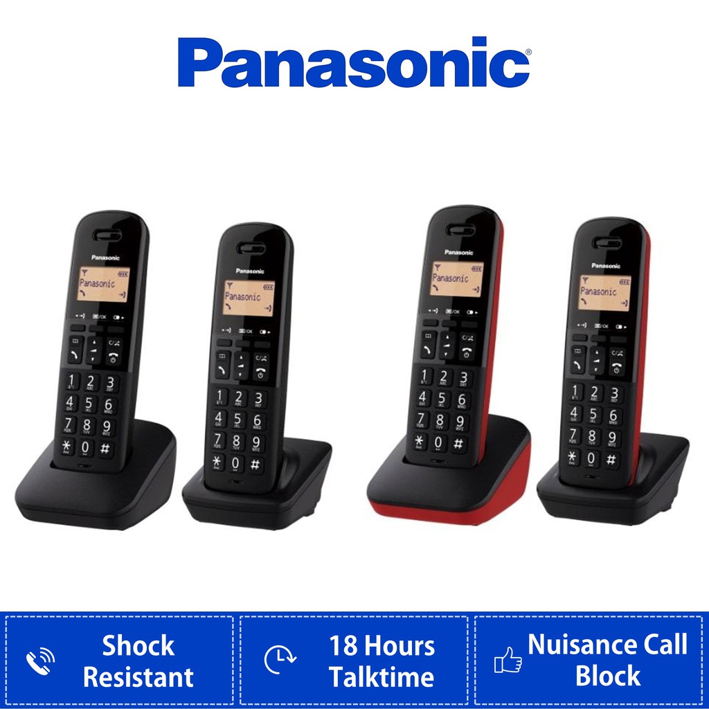 Panasonic Cordless Phone DECT Phone KX TGB31ML2 House Phone Office