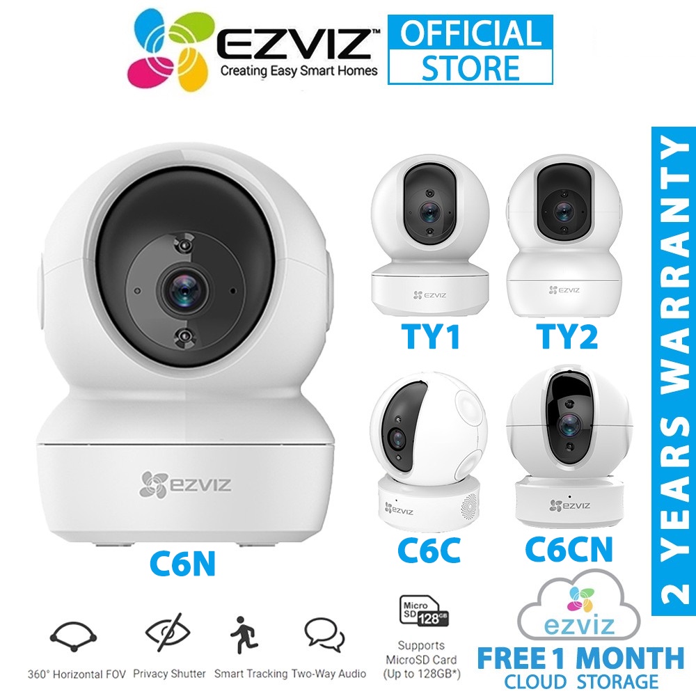 EZVIZ C6N TY2 1080P C6CN 720P C6W TY1 Pan Tilt Home Security IP