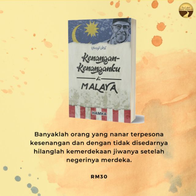 KENANGAN KENANGANKU DI MALAYA HAMKA Shopee Malaysia