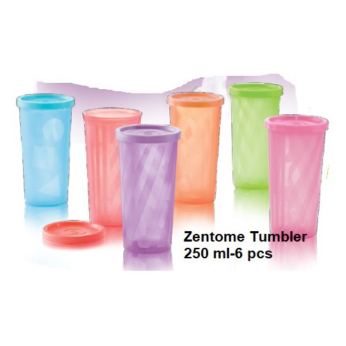 Tupperware Lelong New Zentome Tumbler Pcs Ml Shopee Malaysia