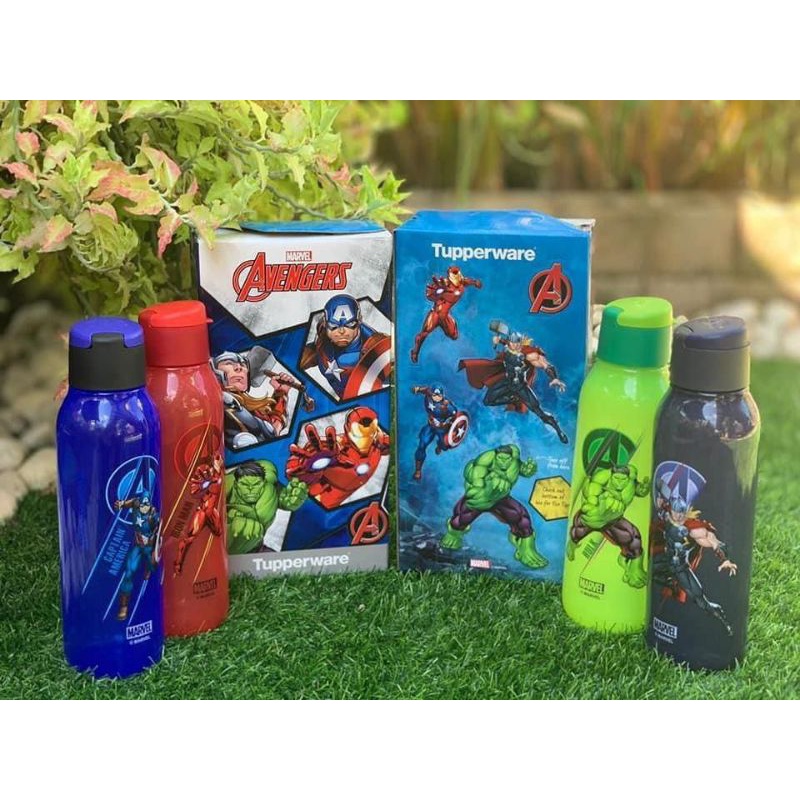 Avengers Eco Bottle Set Tupperware Shopee Malaysia