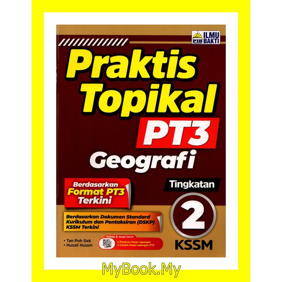 MyB Buku Latihan Praktis Topikal KSSM Tingkatan 2 Geografi Ilmu